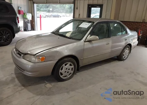 2000 Toyota Corolla Le from USA, damaged, VIN 2T1BR12E9YC264347